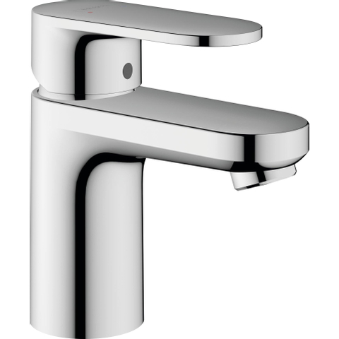 Hansgrohe Vernis Blend 1 greeps wastafelkraan - 70 met trekwaste - hoogglans chroom SW651624