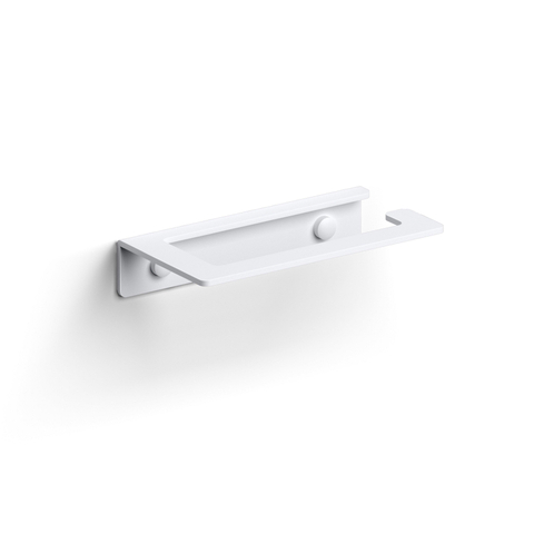 Clou Fold toiletrolhouder zonder klep mat wit SW417046