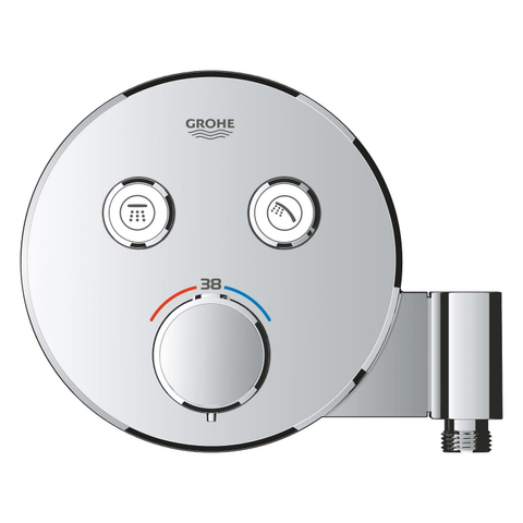 GROHE QuickFix Precision SmartControl Système de douche encastré - tête de douche Vitalio Joy 260 - chrome. SW1120184