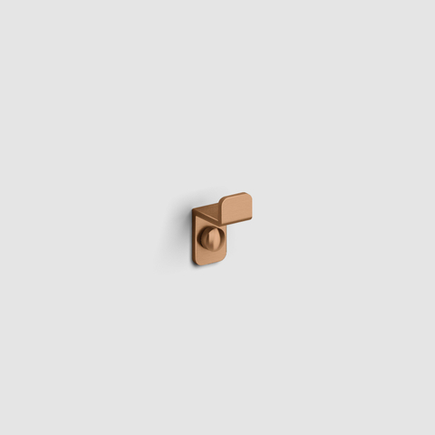 Clou Fold crochet simple bronze brossé PVD SW917290