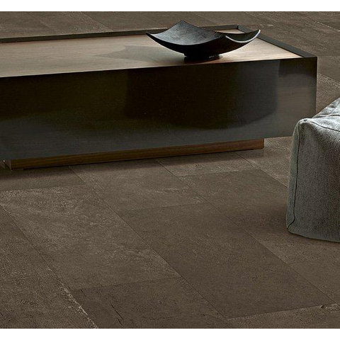 ÉCHANTILLON Terravito Dalora carreau mural et de sol - 30x60cm - 9mm - Rectangle - rectifié - aspect béton - Bronze mat SW736018