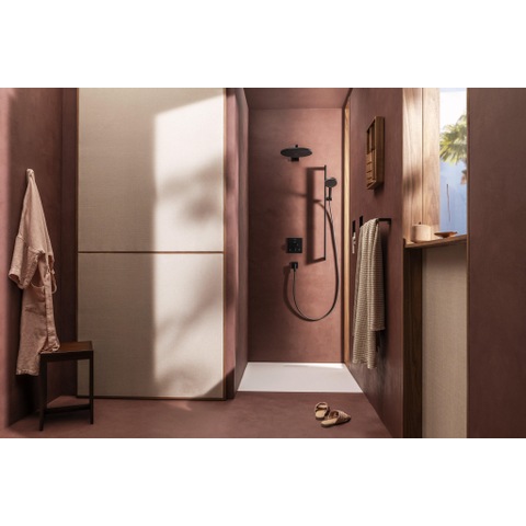Hansgrohe Raindance alive Sel.S - 125 - 3jet - ecosmart - doucheset - 90cm - mat zwart SW1388718