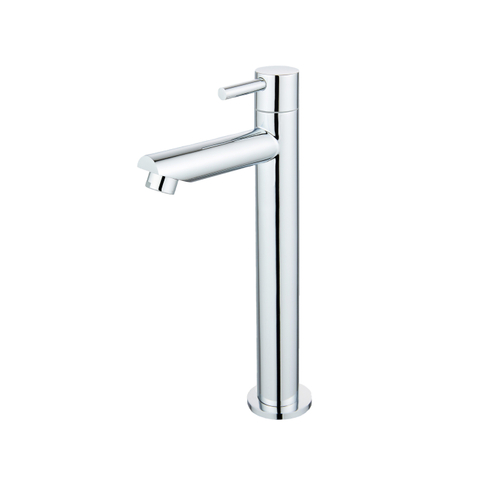 Fortifura Calvi Robinet de lavabo - 23cm - rehaussé - montage sur plan - chrome SW1476843