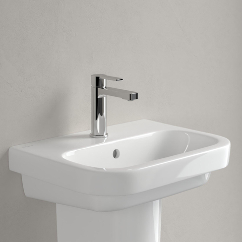 Villeroy & Boch Architectura fontein - 50x38cm - 1 kraangat - met overloop - White Alpine (glans wit) SW68797