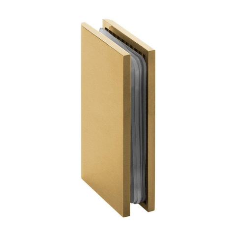 BRAUER Créer Douche à l'italienne - 80x200cm - sans profil - anti-calcaire - verre de sécurité 8mm - Or brossé SW638647