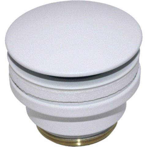 De Beer Bonde clic-clac 5/4"X60Mm Blanc mat SW278552