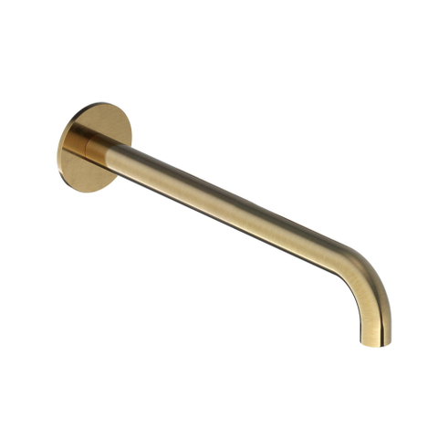 Hotbath Cobber Uitloop lengte 25 cm - geborsteld messing goud SW73831