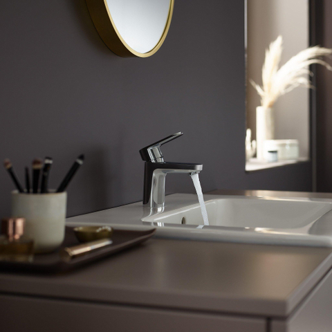 Hansgrohe Vernis Blend eengreeps wastafelmengkraan 70 CoolStart met afvoerplug chroom SW1174269