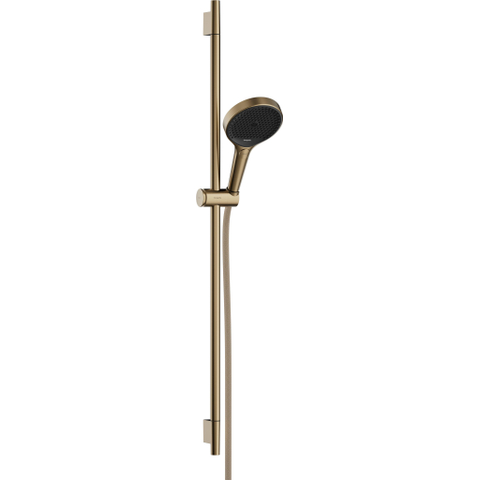 Hansgrohe RainFinity Doucheset - 130 - 3jet - ecosmart S Puro - 90cm Designflex - doucheslang - 160cm - geborsteld brons SW918244