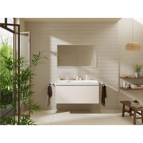 Hansgrohe AddStoris Q handdoekhouder 2-lids - mat wit SW651276