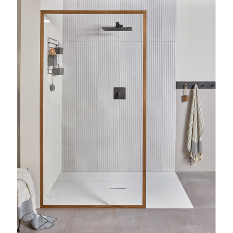 Villeroy & Boch Squaro Infinity kunststof douchebak quaryl rechthoekig 160x90x4cm mat wit SW228360