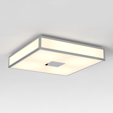 Astro Mashiko 400 Square Plafonnier 8,7x40x8,7cm IP44 douille E27 chrome SW75622