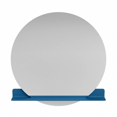 Mondiaz SPOT miroir – Ø 120 cm – avec tablette – Jeans (bleu) SW1235549