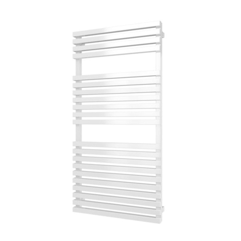 Plieger Lugo designradiator horizontaal 1182x600mm 748W wit SHOW24640 SHOW24640