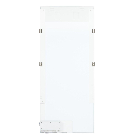 Eurom sani 600 comfort chauffage de salle de bain 115x46.5cm wifi 600watt verre blanc SW656484