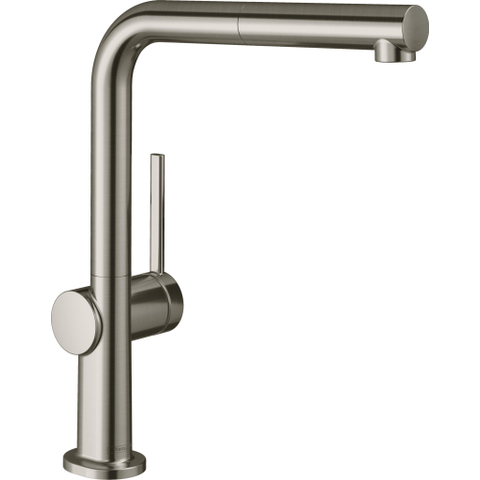 Hansgrohe Talis M54 ééngreeps keukenmengkraan 270 met uittrekbare uitloop RVS-look SW1567374