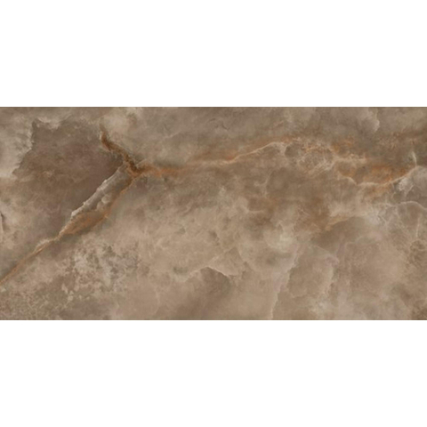 Ceralto Orionella vloer- en wandtegel - 60x120cm - 10.5mm - gerectificeerd - glans mocca pulido SW1598537