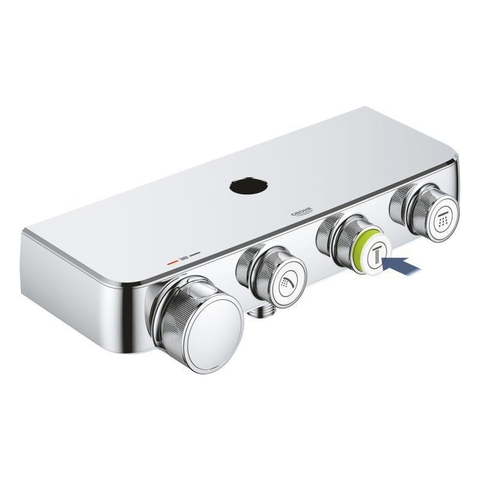 GROHE Smartcontrol 310 Euphoria Colonne de douche chromé avec mitigeur thermostatique et douchette ronde SW209454