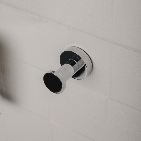 Royal plaza Salix toiletset haak+rolhouder+borstelhouder chroom SHOW26100 SHOW26100