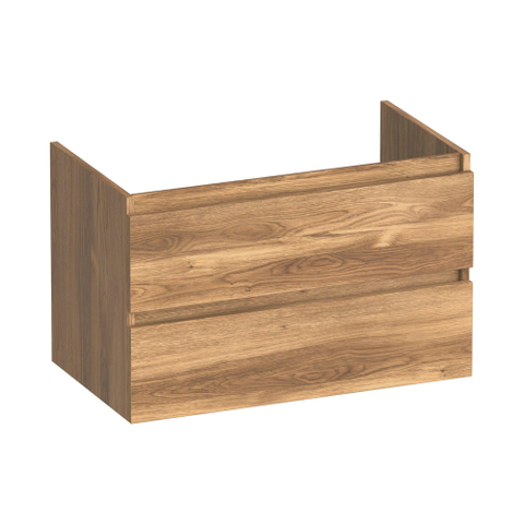 Brauer Core Series badkamermeubelset - 80x45x52cm - wastafel Starfall - honey SW1601143