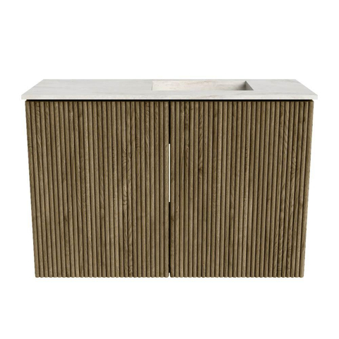 Mondiaz JOYA-DLUX 60cm toiletmeubel - kleur Dusk - Wastafel FAYE positie Rechts Zonder kraangat kleur Ostra. SW1423365