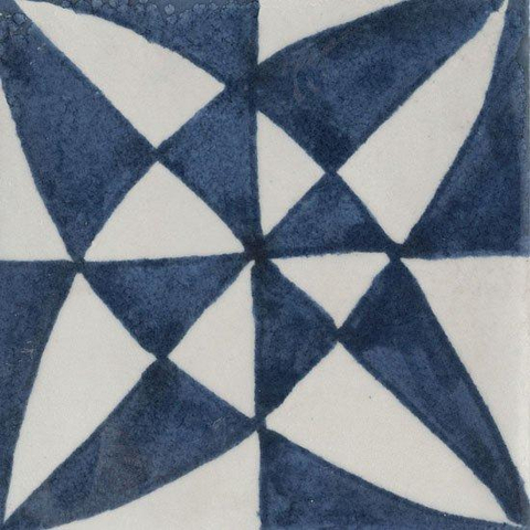 Ceralto Ricordo Marmo Vloertegel - 15x15cm - 10mm - glans - BLU SW1591600