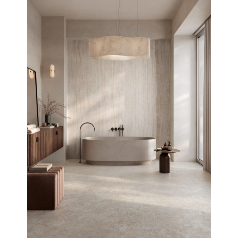 Ceralto Pavero Marble Carrelage de sol - 60x120cm - 9.0mm - rectifié - veincut - blanc mat SW1171367
