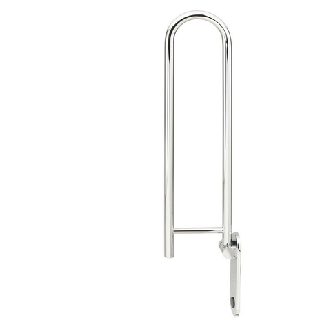 Geesa Comfort & Safety Barre d'appui de toilette relevable Chrome SW98535