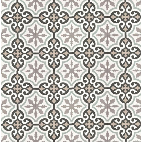Terravito Besano carreau mural et de sol - 20x20cm - Carré - 8.5mm - calipso SW203642