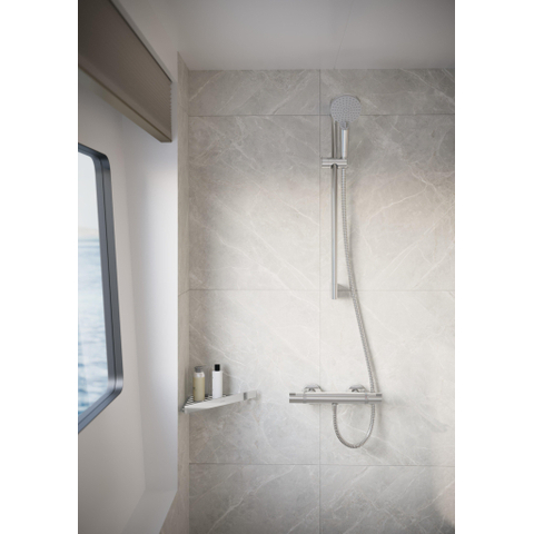 Hansgrohe AddStoris Q zeepkorf hoek - hoogglans chroom SW651299