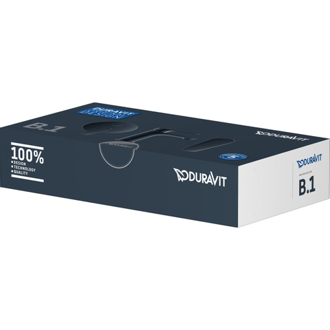 Duravit B.1 Thermostatische douchemengkraan - opbouw - 260x118x40mm - hoogglans chroom SW420803