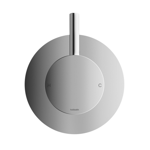 Hotbath Cobber Afbouwdeel - voor douche mengkraan - hoogglans chroom SW1117851