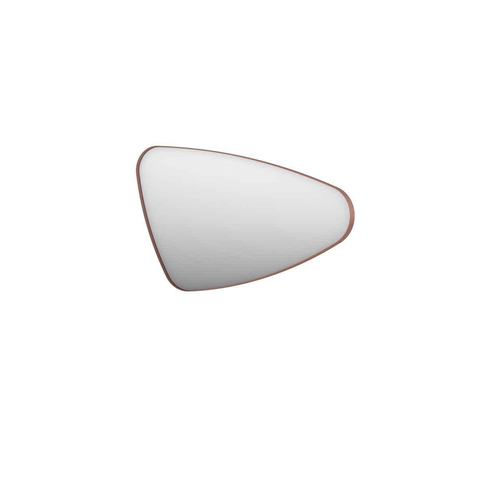 INK SP22 miroir – forme organique – 100 x 60 cm – version droite – Cuivre brossé SW798557
