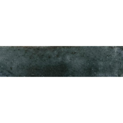 Carreau mural Ragno Look - 6x24cm - 10mm - porcelaine - bleu brillant SW854151