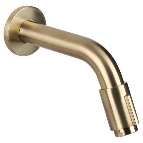 Differnz Koudwater Muurkraan 11Cm Mat Goud OUTLETSTORE STORE40057