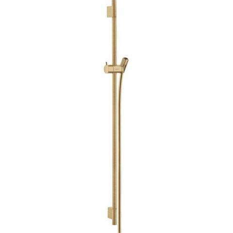 Hansgrohe Unica UnicaS Puro glijstang 90cm m. Isiflex`B doucheslang 160cm brushed bronze SW358898