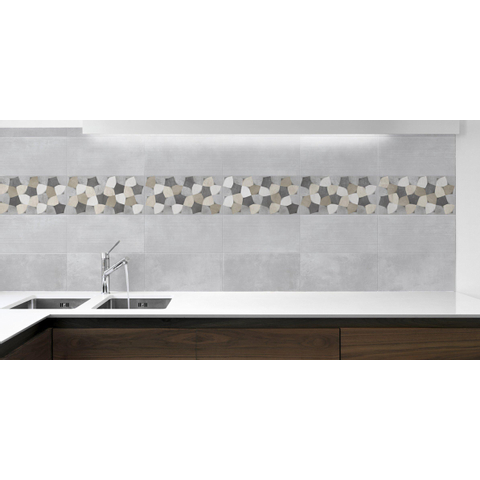 EnergieKer wand- en vloertegel - 60x60cm - 9mm - Vierkant - gerectificeerd - Betonlook - Wit mat OUTLETSTORE STORE41333