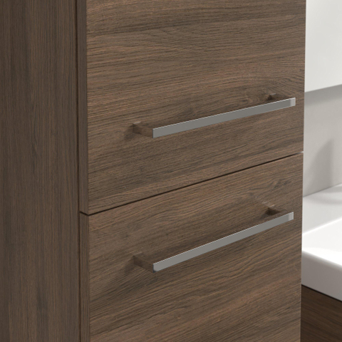 Villeroy & Boch Avento kast hoog - 35x176cm - 2 deur links - Arizona Oak (hout) SW479508