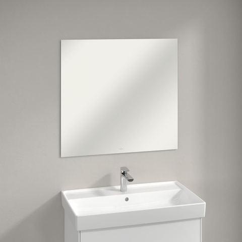 Villeroy & Boch More To See spiegel - 80x75cm - Aluminium (glans zilver) 1023984