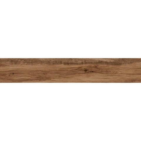 ÉCHANTILLON Ceralto Rovello Soft Carrelage sol et mur 20x120cm 9.5mm R9 grès cérame Caramel SW913295