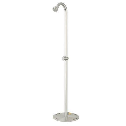 Fortifura Outdoor Verplaatsbare Buitendouche - RVS 316 - tuinslang aansluiting - PVD - PVD - geborsteld RVS SW1159503