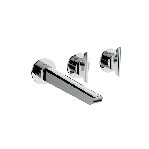 Crosswater MODULE Foile badkraan - 2 functies - zonder inbouwdeel - hoogglans chroom SW968389