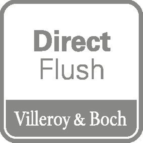 Villeroy & Boch Avento Pack WC 37x31.5cm - direchtflush - à fond creux - avec réservoir encastrable - plaque de commande acier mat - Stone White CeramicPlus SW956271