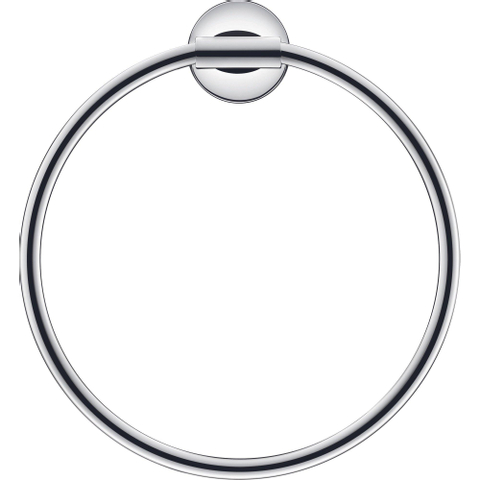 Duravit Starck T Handdoekring - diameter 21cm - hoogglans chroom SW297088