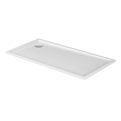 Duravit Starck Slimline Kunststof douchebak acryl rechthoekig - 150x75x6cm - zonder poten - wit 0297245