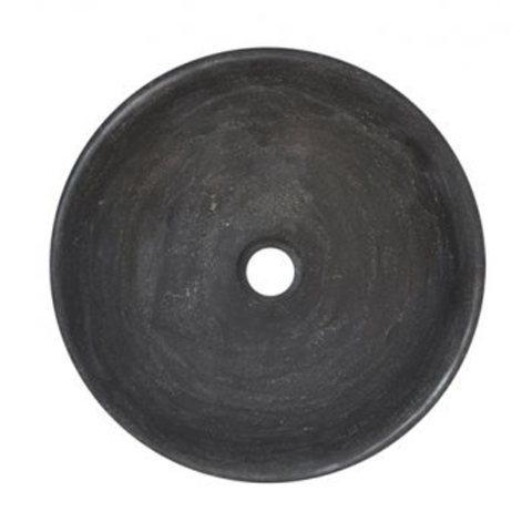 Wiesbaden Raw Waskom rond - 40x14cm hardsteen gezoet SW296084