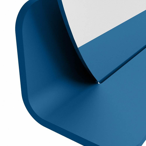 Mondiaz SPOT miroir – Ø 70 cm – avec tablette – Jeans (bleu) SW1235544