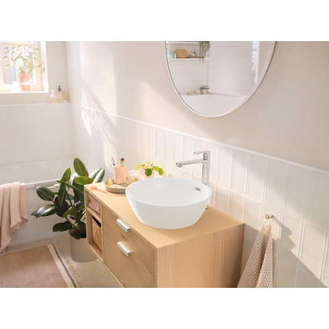 Hansgrohe Rebris s Eengreeps wastafelmengkraan - 240 - coolstart - voor waskommen - zonder afvoer - hoogglans chroom SW796444
