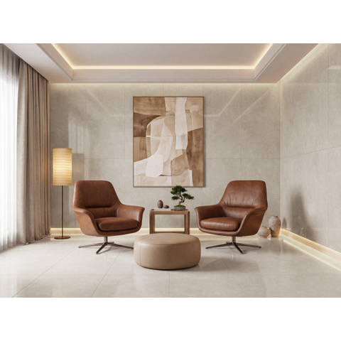Modano Marena Vloer- en wandtegel - 60x120cm - 10.5mm - gerectificeerd - gepolijst sand (beige) SW1529333