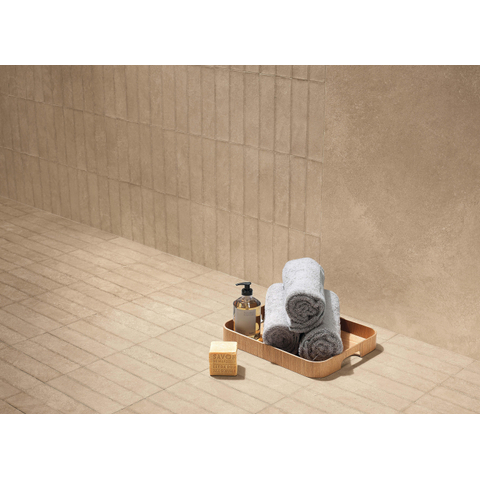 ÉCHANTILLON Terravito Elzino carreau mural et de sol - 30x60cm - rectifié - Aspect pierre naturelle - Beige mat (beige) SW1221592